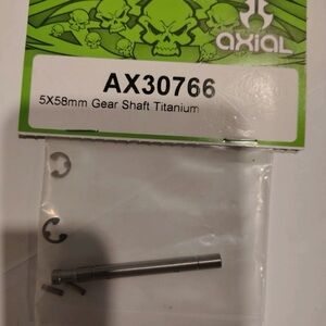 Axial AX30766 Gear Shaft Titanium 5x58mm